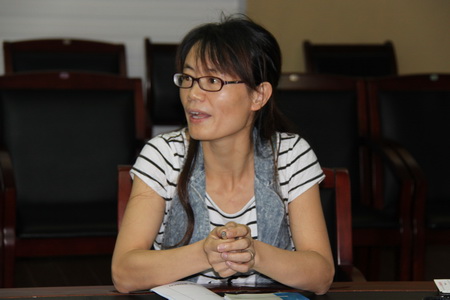 博世(长沙)公司人力资源经理李兆芳在研讨会上